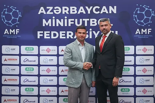 Orxan Məmmədov Dünya Minifutbol Federasiyasının prezidenti ilə görüşüb