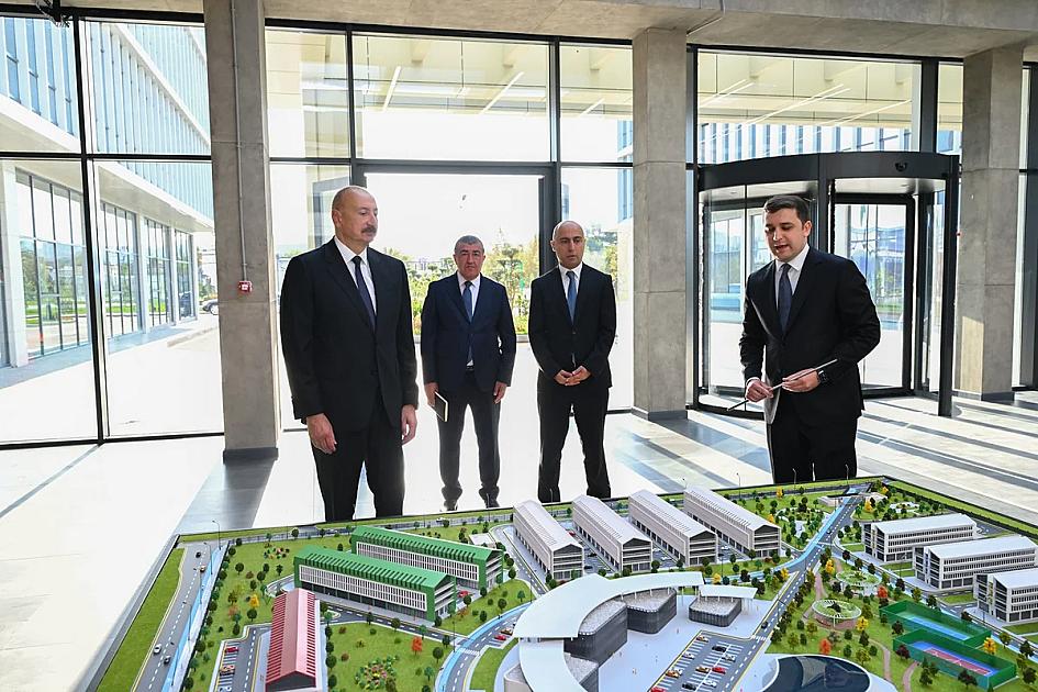 "SABAH.city" innovasiya şəhərciyinin birinci mərhələsinin açılışı olub