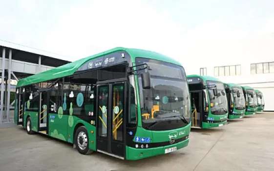 Sabahdan Bakıda marşrut avtobuslarının sayı 
