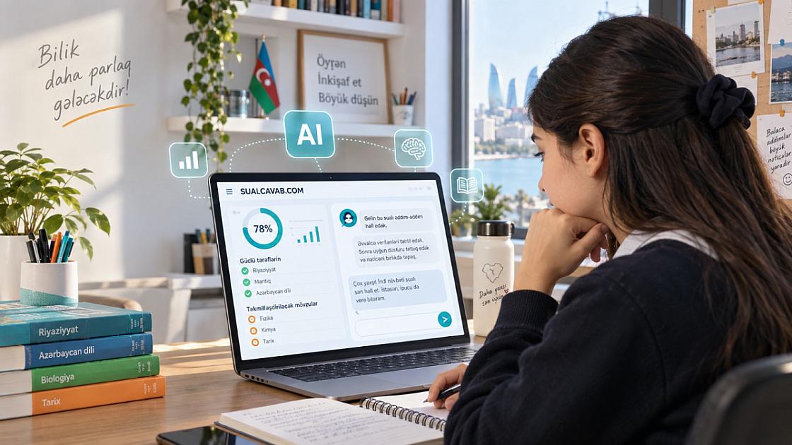 Azərbaycan startapı süni intellekt əsaslı “SUALCAVAB” təhsil köməkçisi yaratmağı planlaşdırır