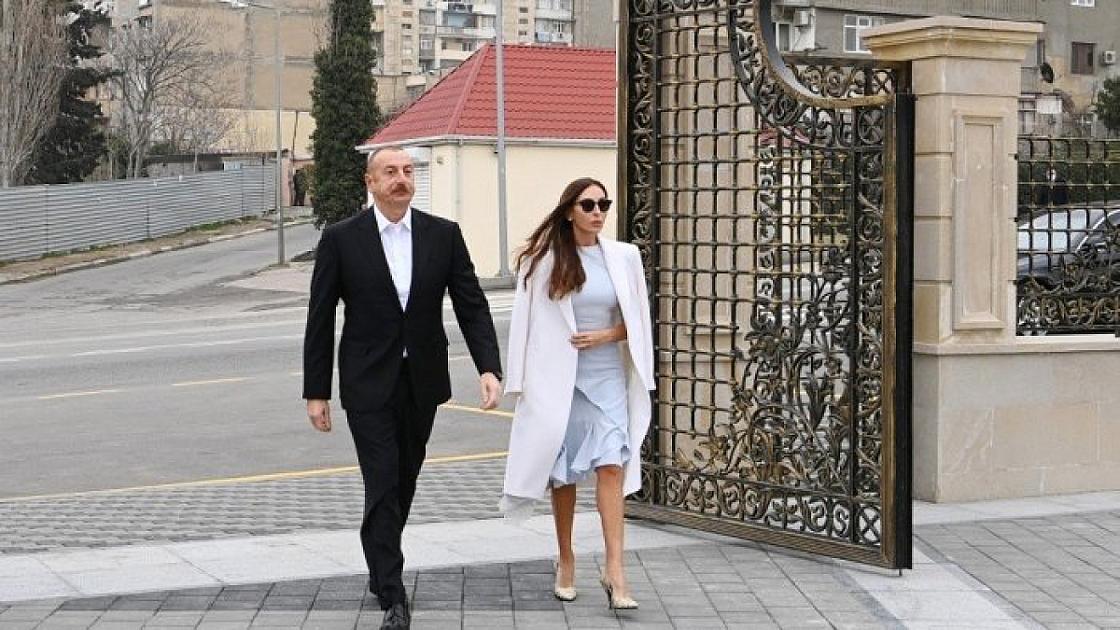 Prezident və birinci xanım Şamaxıda “Nəsimi Bağları”kompleksində
