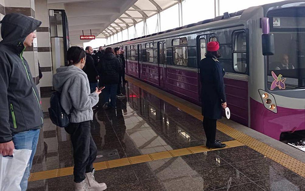 Metronun bu stansiyalarına 