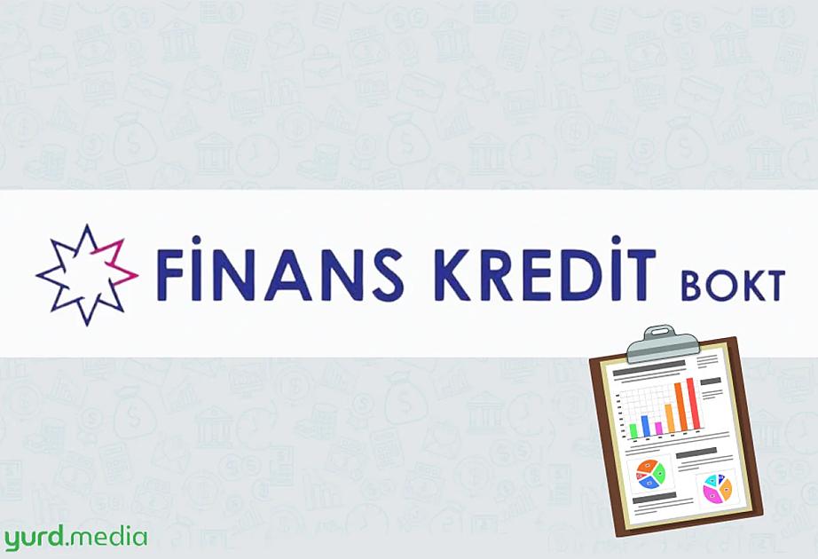“Finans Kredit” BOKT I yarımilin maliyyə hesabatını verib