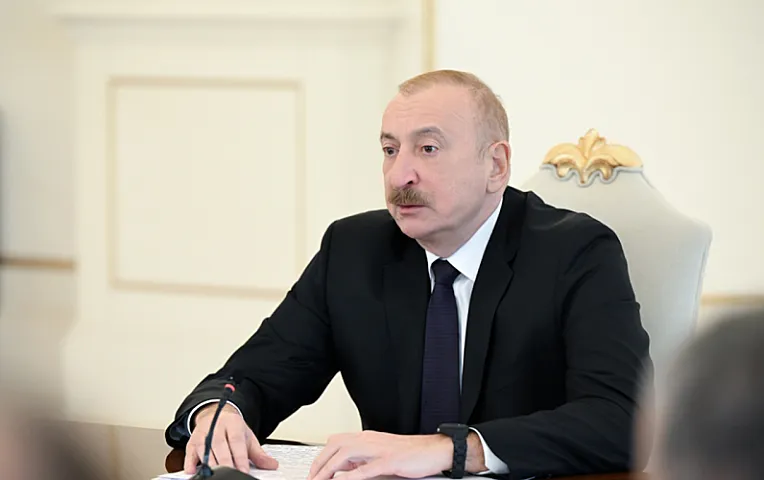 Prezidentin sosial hesablarında 