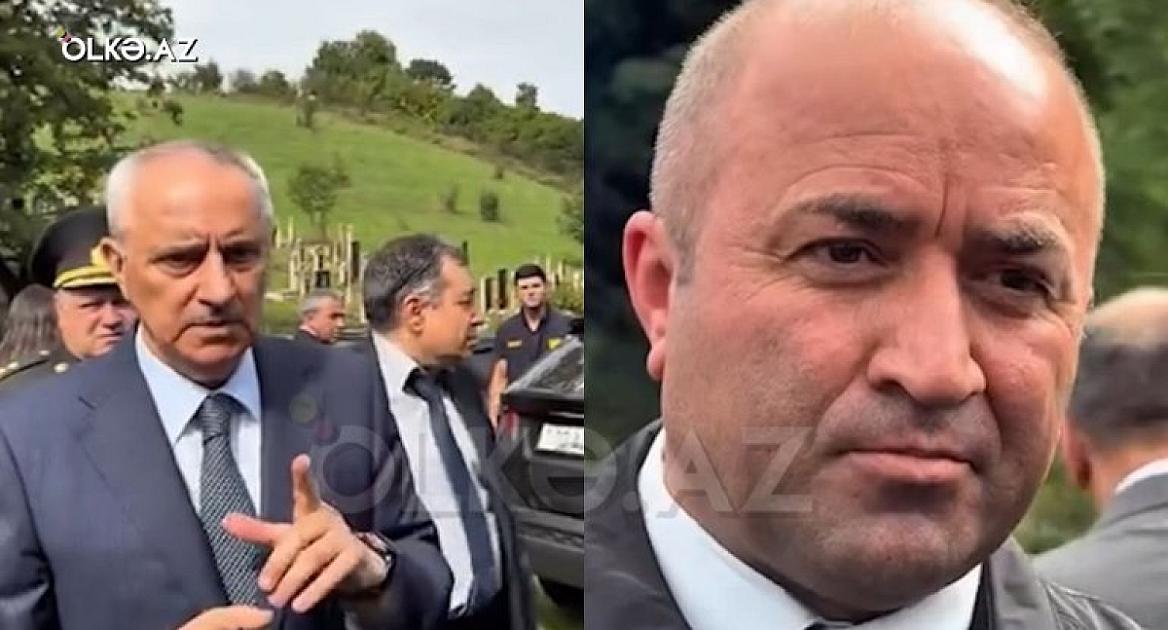 İcra başçısı məmuru qəbiristanlıqda danladı: 