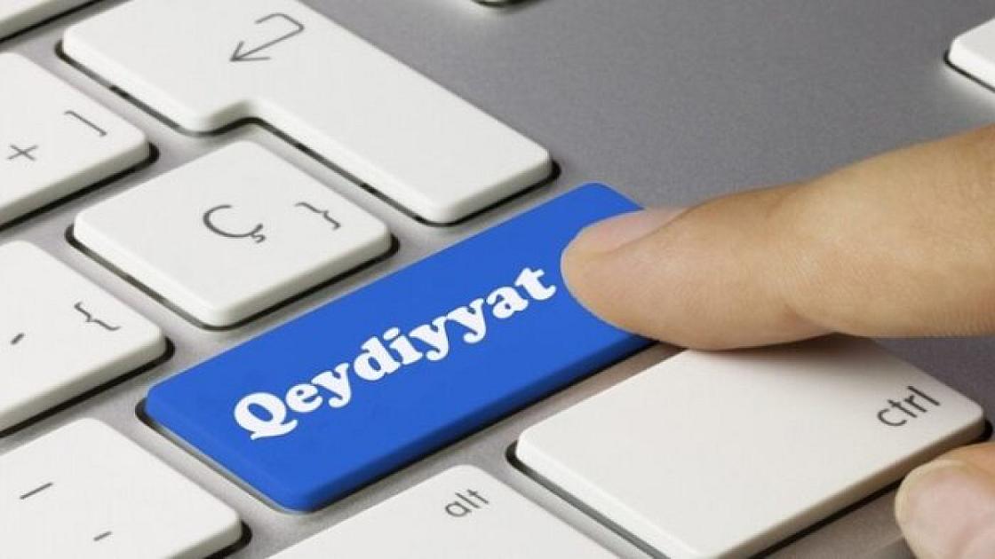 Kolleclərə qəbul olunanların qeydiyyatı