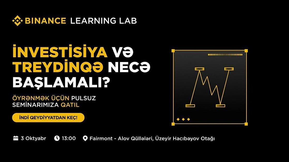 Binance kriptosavadlılığa marağın artması fonunda Azərbaycanda təhsil təşəbbüslərini genişləndirir