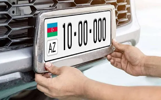 Bu avtomobil nömrəsi 600 min manata satışa qoyuldu