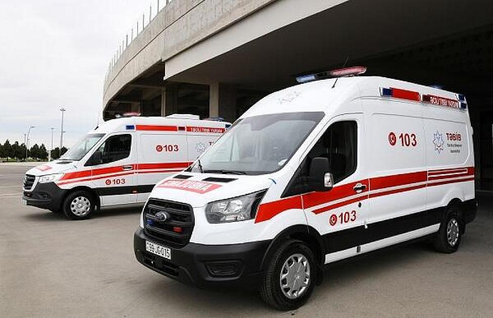 Bakıda tibb müəssisəsinin həyətində ölüm olub