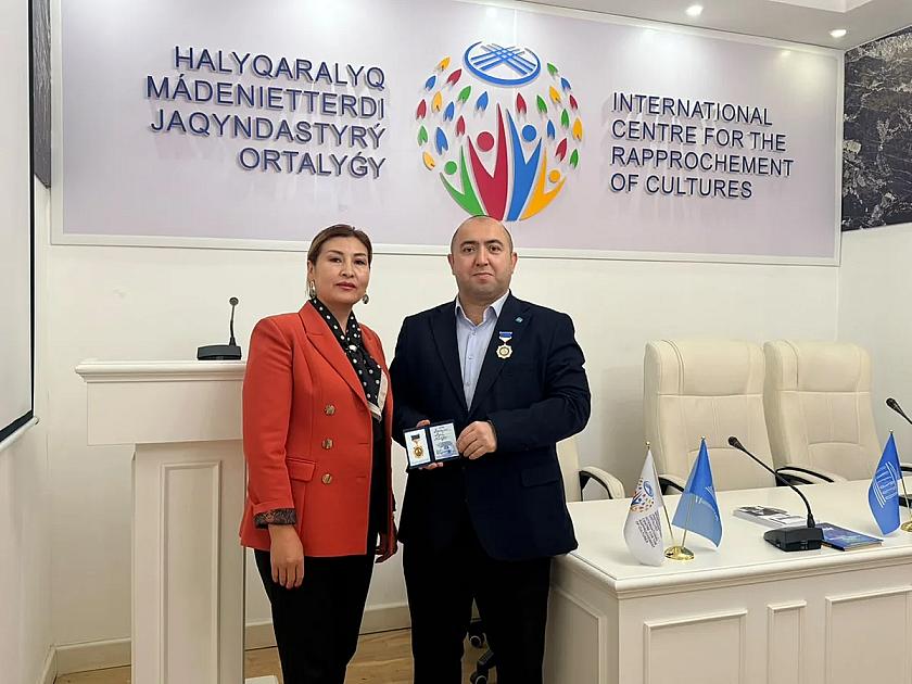 Aqil Ələsgər Tokayev adına orden ilə təltif edildi
