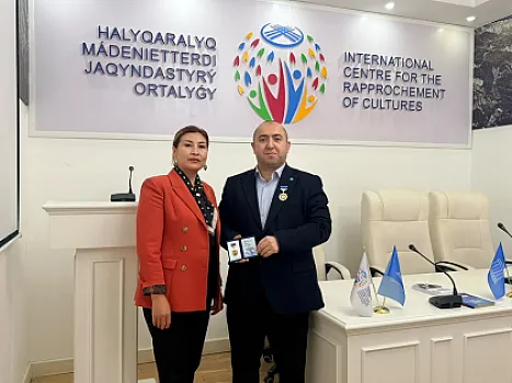 Aqil Ələsgər Tokayev adına orden ilə təltif edildi