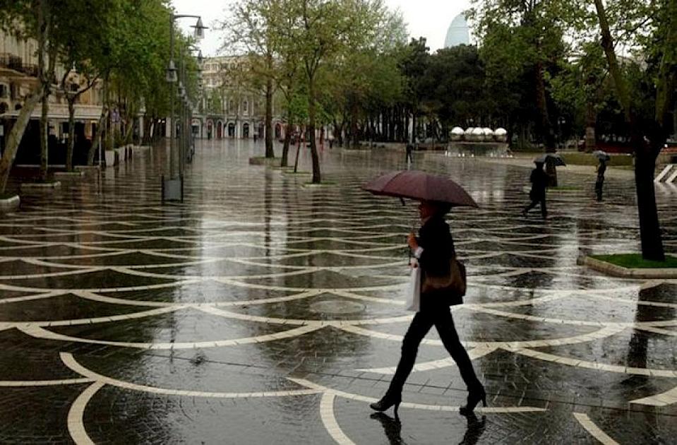 Sabah Bakıya yağış yağacaq