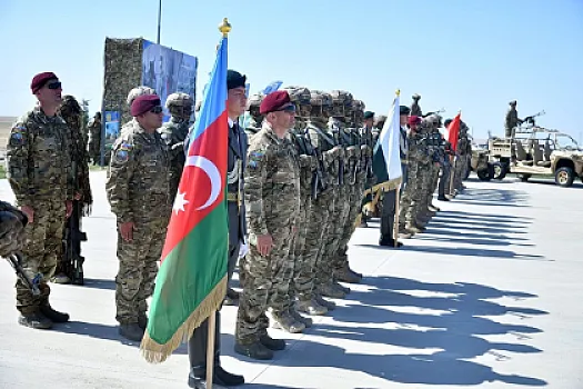 Azərbaycan, Özbəkistan və Türkiyə xüsusi təyinatlıları 