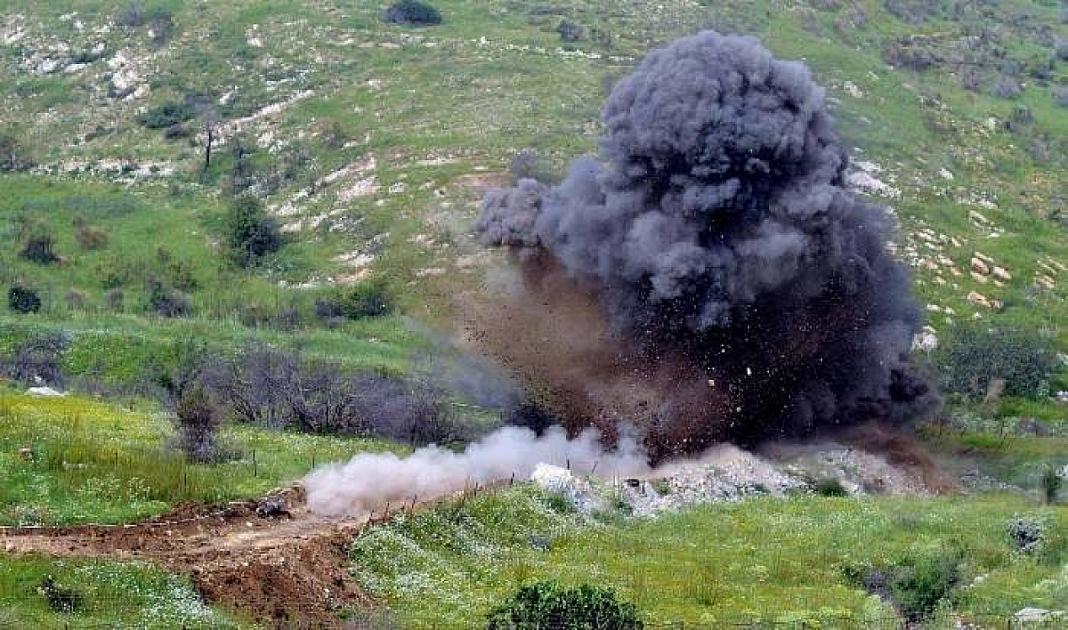 Cəbrayılda mina partlayıb, 