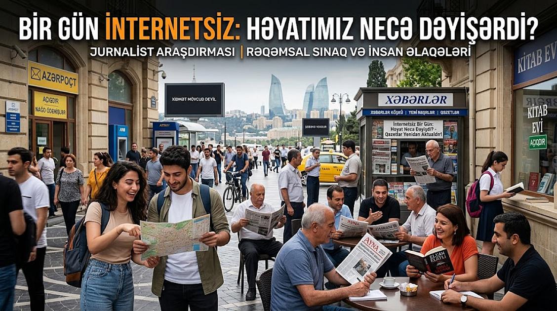 Bir gün internetsiz: 