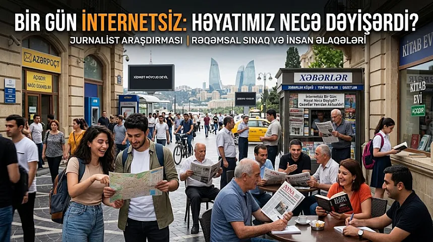 Bir gün internetsiz: 
