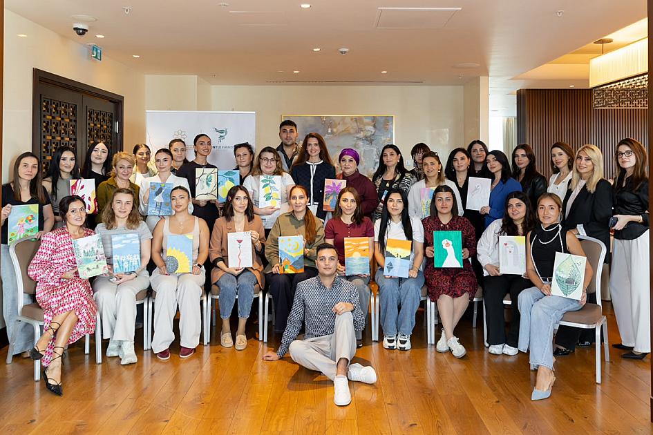 “Nəcib Əllər” Uşaqlara Dəstək İctimai Birliyi “psixo-art master klası” keçirib -