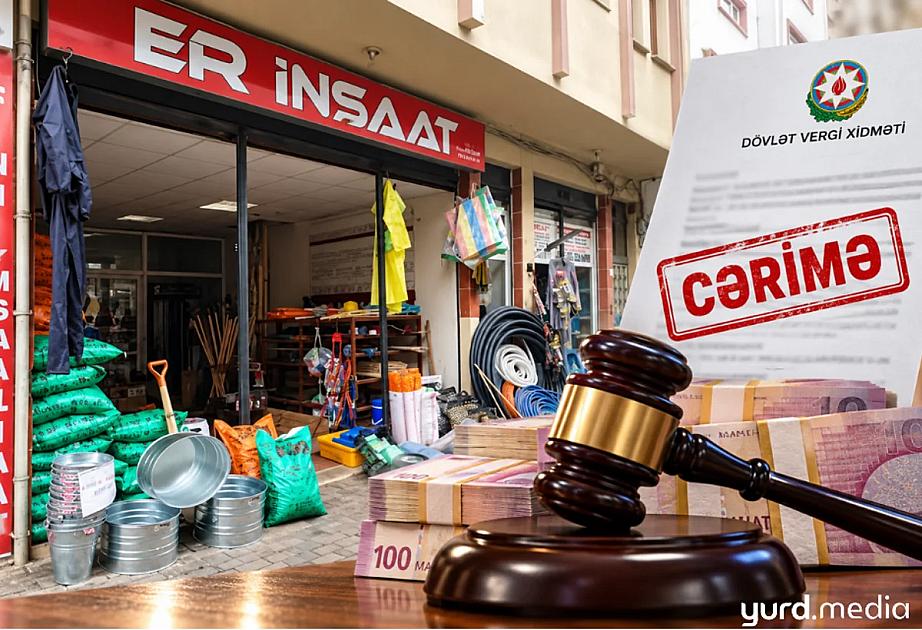 Türkiyəli iş adamının dövlətə 100 min manat borcu olan şirkəti