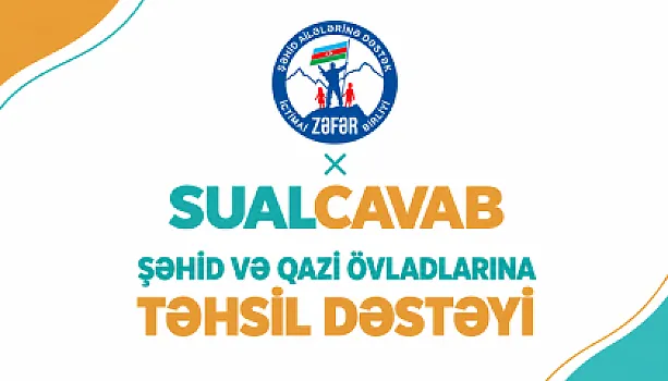 Şəhid və qazi övladlarına təhsil dəstəyi layihəsinə başlanılıb