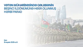 Bakıda Zəfər paradı keçirilir -