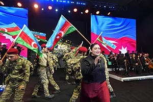Nərmin Kərimbəyova bayram konsertində səhnə aldı -
