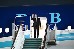 İlham Əliyevin Özbəkistana səfəri başa çatdı