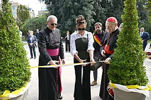 Mehriban Əliyeva Vatikanda rəsmi səfərdədir