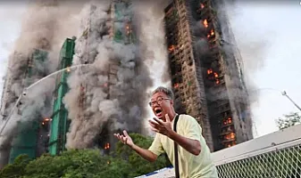 Honq Konqda üçkünlük matəm elan edildi