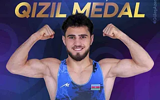 Güləşçimiz dünya çempionu oldu