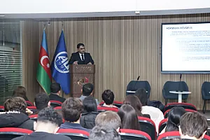 Tələbələrə rəqabətin təmin edilməsi mövzusunda açıq dərs keçirilib