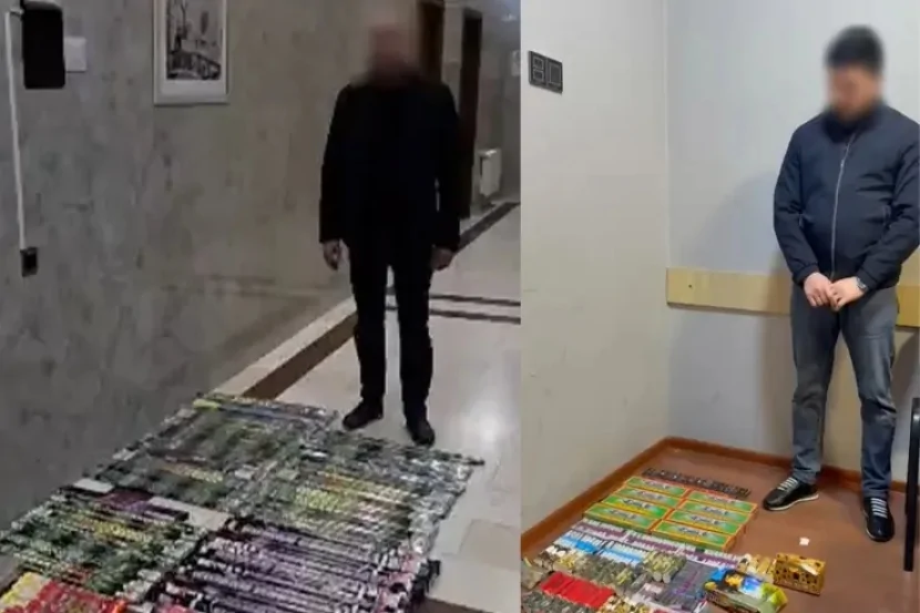 Bakıda pirotexniki vasitə satanlar