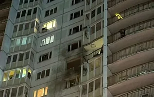 Dron 14-cü mərtəbəyə çırpıldı —