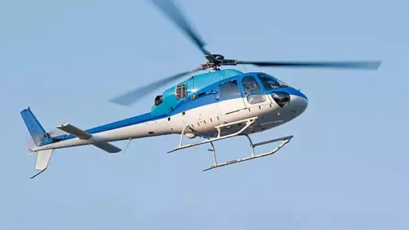 Yaponiyada helikopter