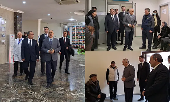 İcra başçısı xəstəxanaya gəldi, 