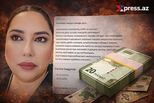 “Avaralığa görə 20 manat cərimə?” – Aytən Səfərovanın BU VİDEOSU gündəm oldu