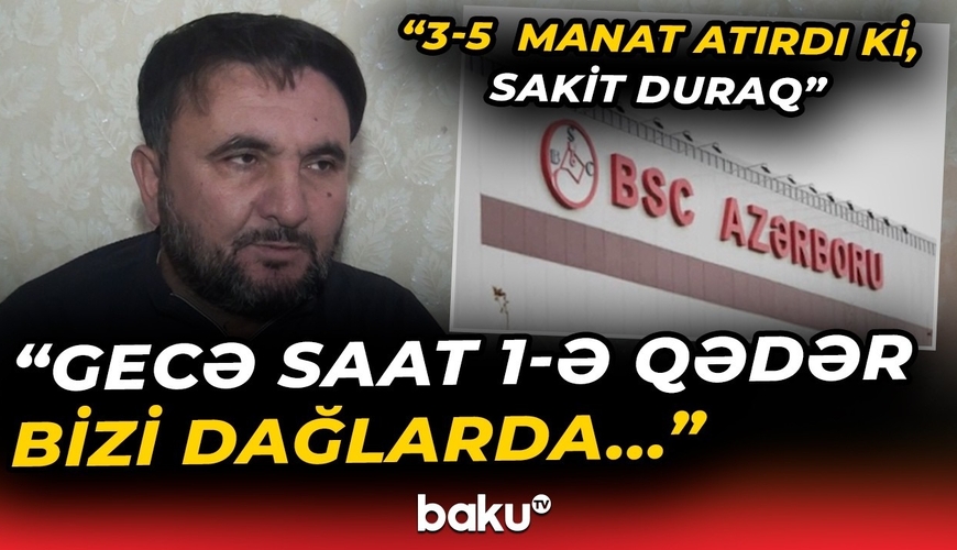 Bakıda şirkət rəhbəri işçiləri 
