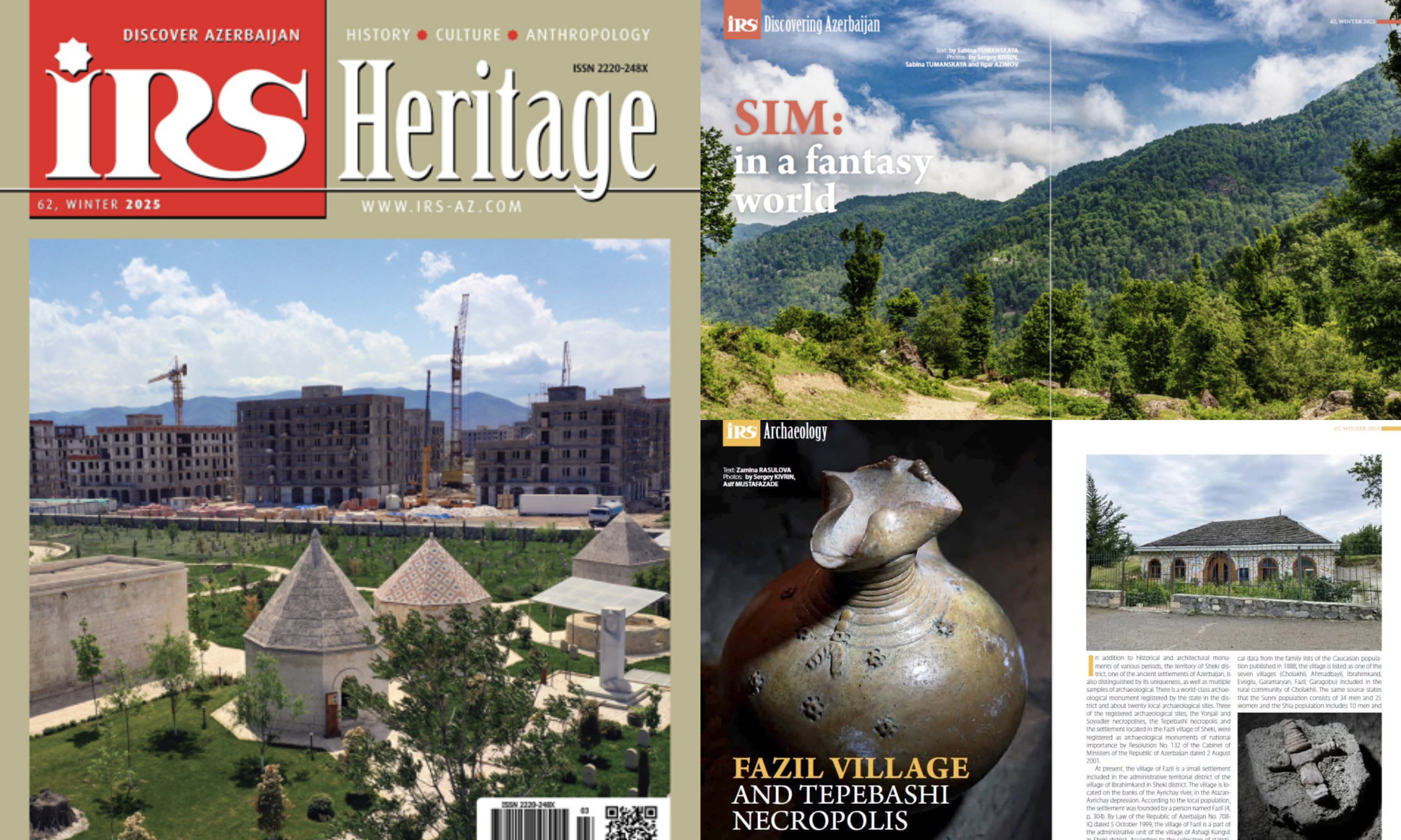 “İRS-Heritage” jurnalının ingilis dilində yeni nömrəsi işıq üzü görüb -