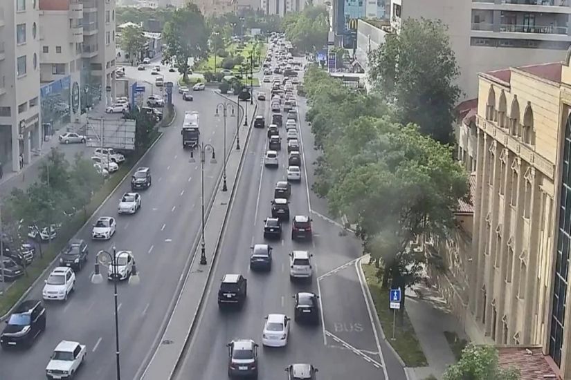 Bakıda bəzi küçələrdə nəqliyyatın hərəkətinə məhdudiyyət tətbiq olunacaq