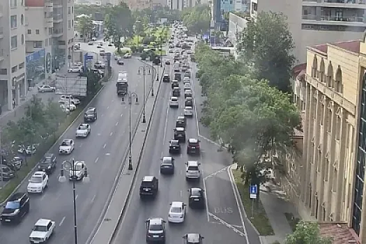 Bakıda bəzi küçələrdə nəqliyyatın hərəkətinə məhdudiyyət tətbiq olunacaq