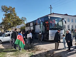 Xocalıya növbəti köç karvanı 