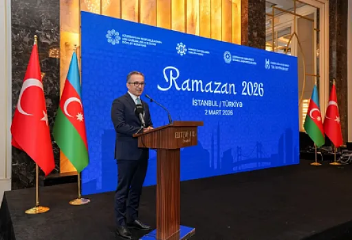 İstanbulda azərbaycanlılar üçün iftar süfrəsi açılıb -