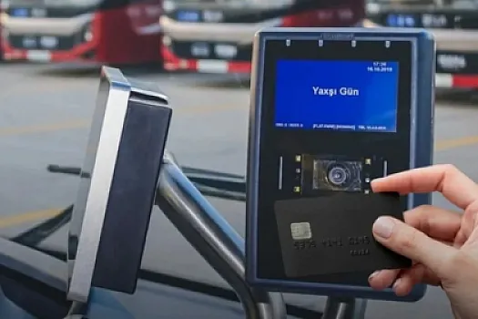 Bakıda bəzi avtobuslarda bank kartı ilə 