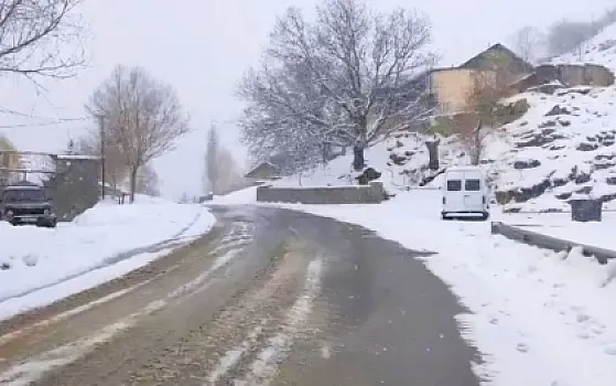 Naxçıvanda qarın hündürlüyü 