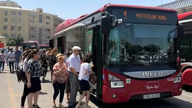 Avtobuslarda gedişhaqqı ilə bağlı 