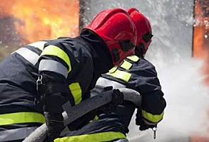 Bakıda avtobus yandı - 