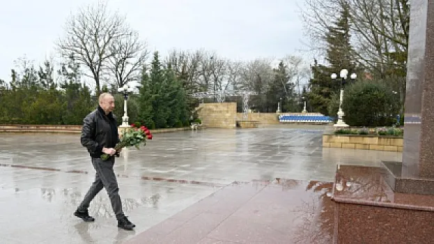 İlham Əliyev Şamaxıda –