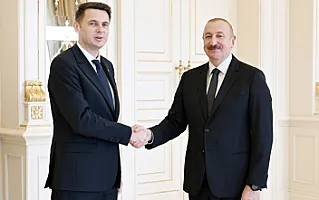 Prezident onu qəbul etdi