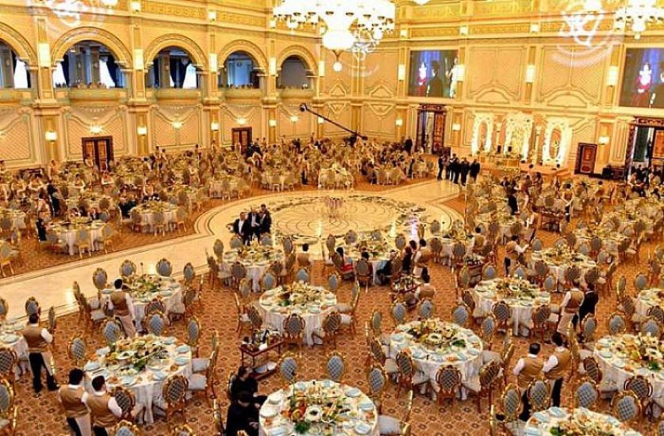 Toy etmək üçün restoranlarda yer tapılmır