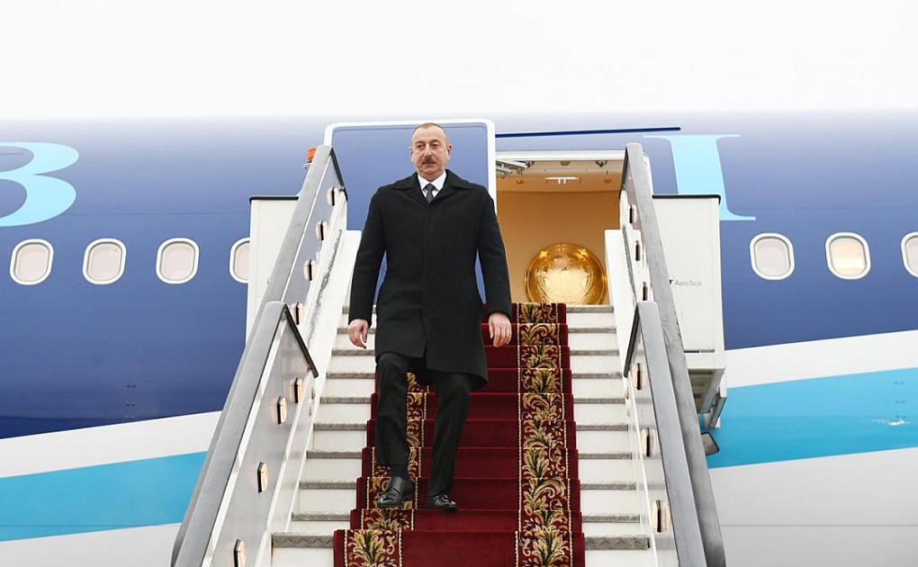İlham Əliyev Gürcüstanda səfərdədir