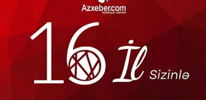 Azxeber.com 16 yaşını qeyd edir